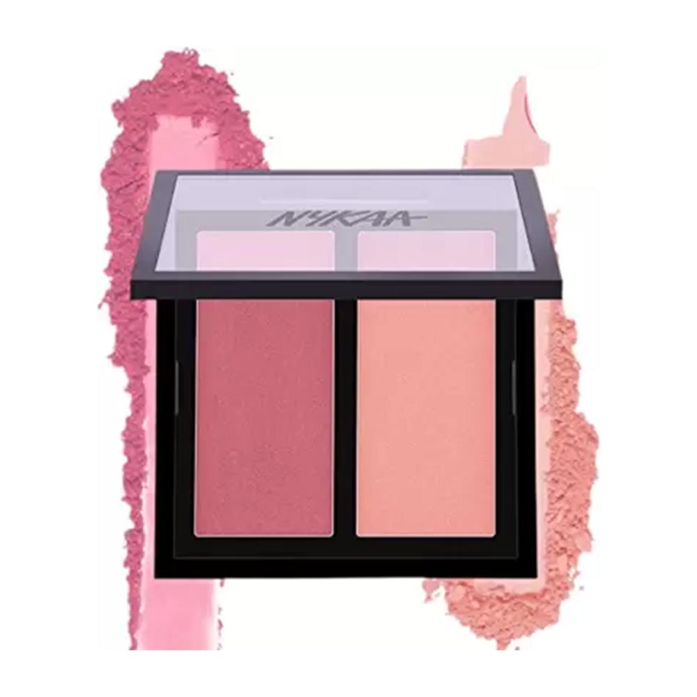 Nykaa Get Cheeky! Blush Duo palette - Malibu Barbie 03(9gm)