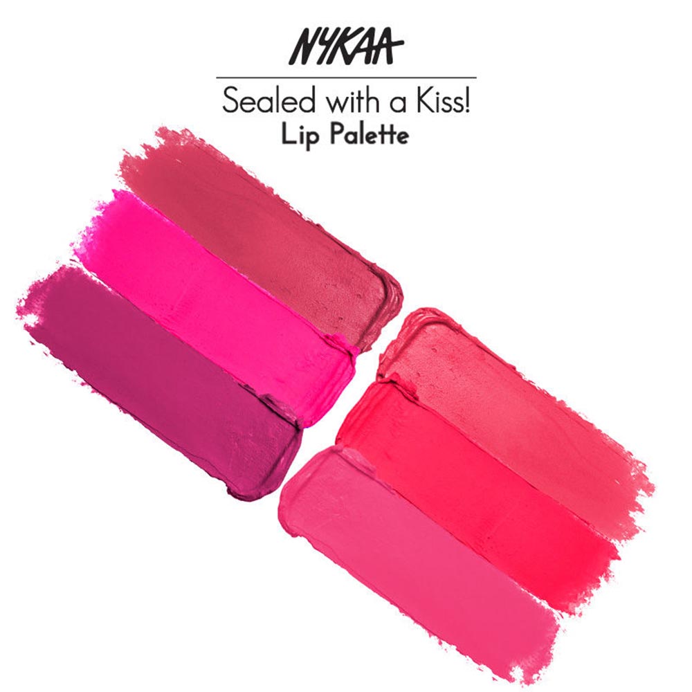 Nykaa Sealed With A Kiss Lip Palette-Girl Boss-01-9Gms