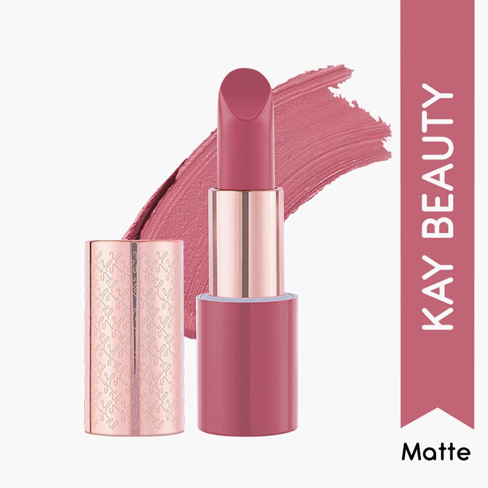 Kay Beauty Matte Drama Long Stay Lipstick - Suspense(4.2gm)