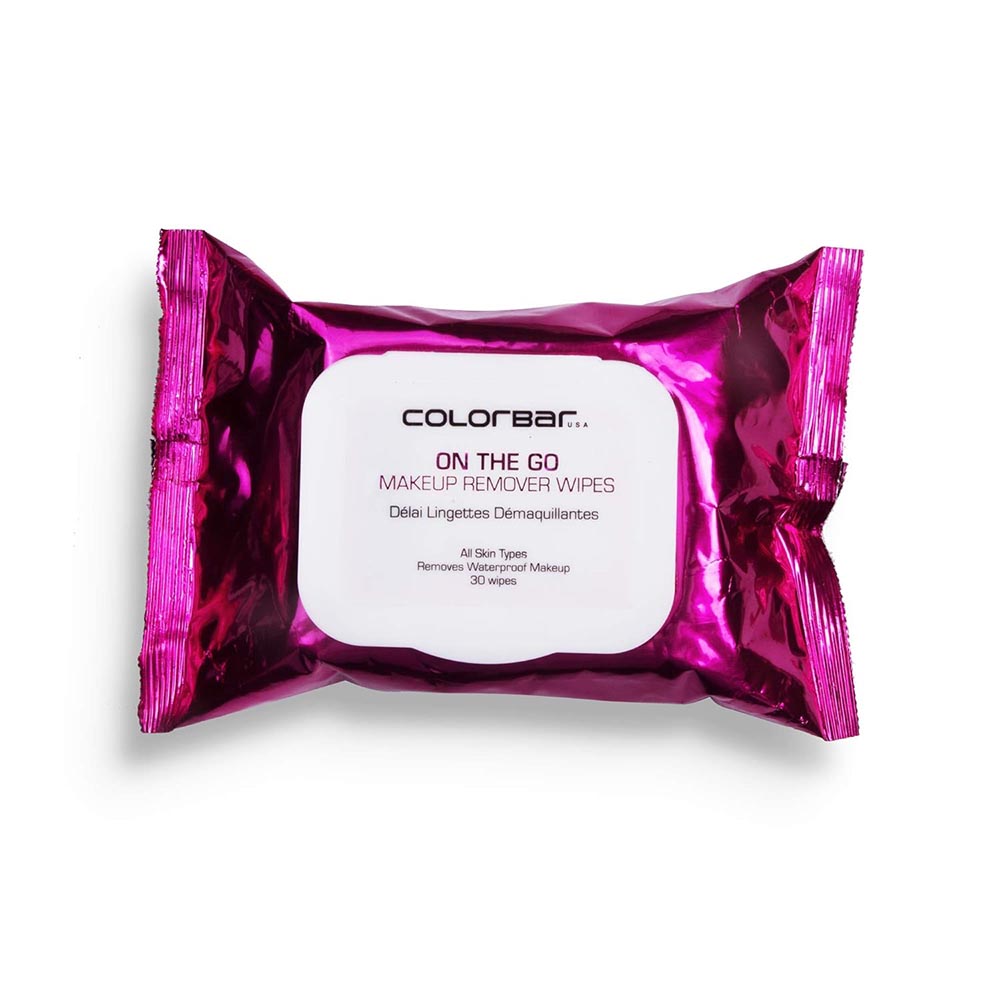 Colorbar On The Go Makeup Remover Wipes(30 Wipes)