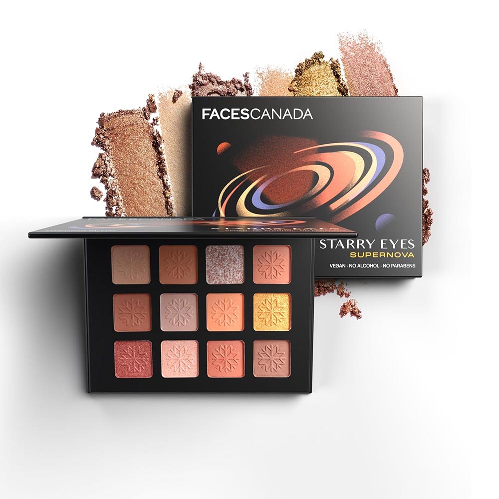 Faces Canada Ultime Pro Starry Eyes The Ultimate Eyeshadow 18 36 Gms