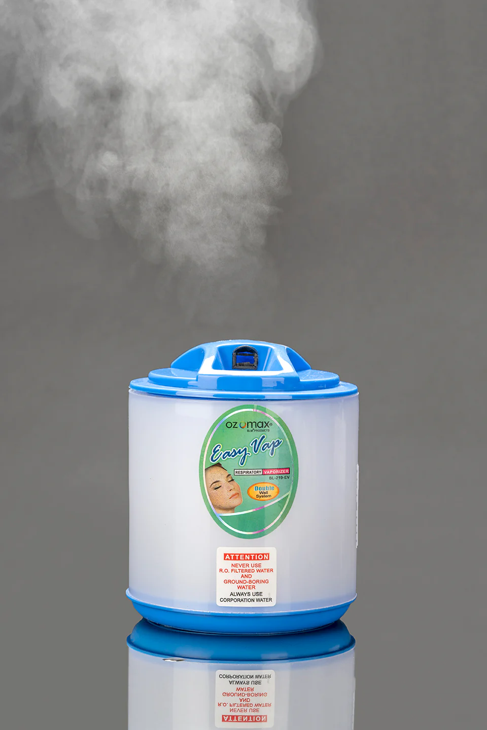Ozomax Easy Vaporizer,Blue & white