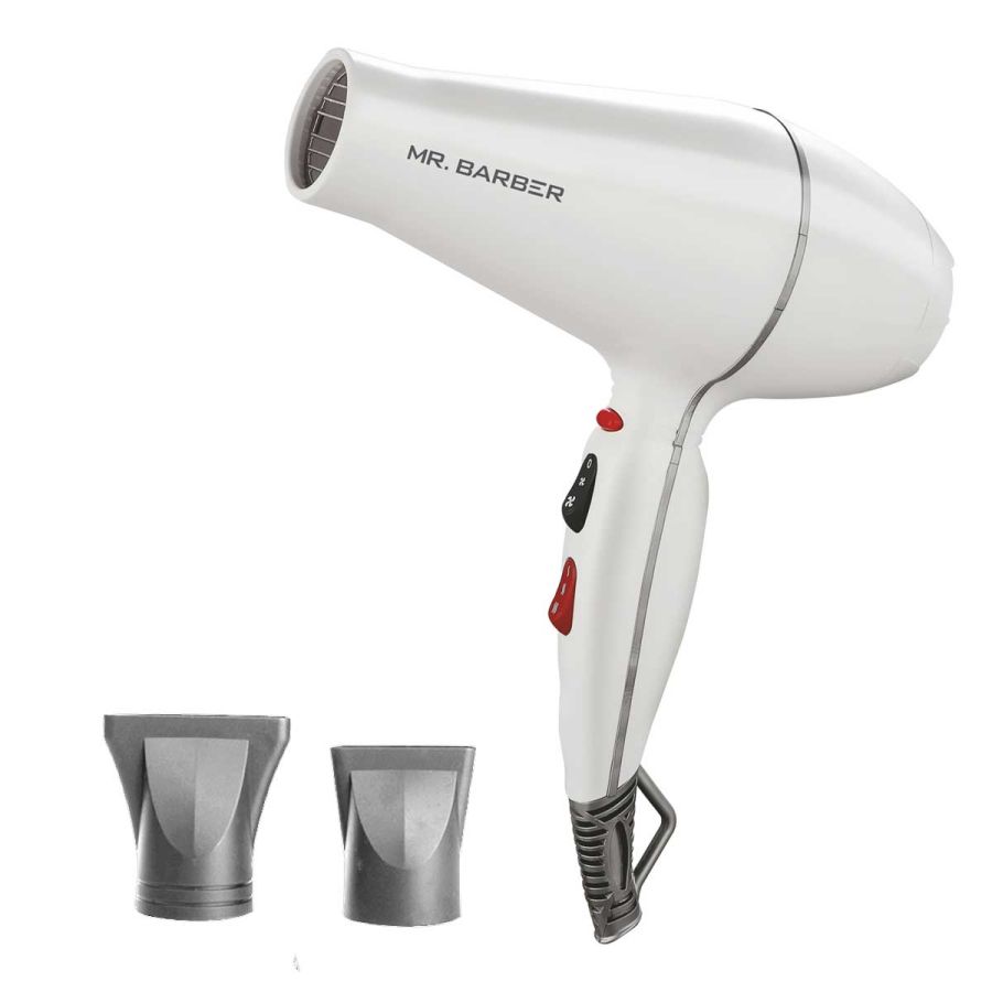 Mr. Barber Airmax White Hair Dryer (1 Unit)