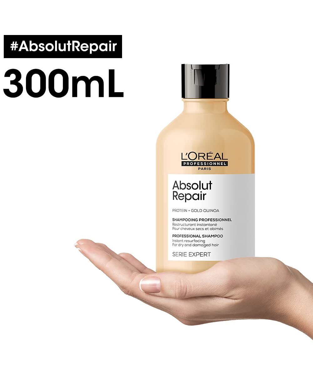 L'Oréal Professionnel Absolut Repair Shampoo for Dry & Damaged Hair - 300ml