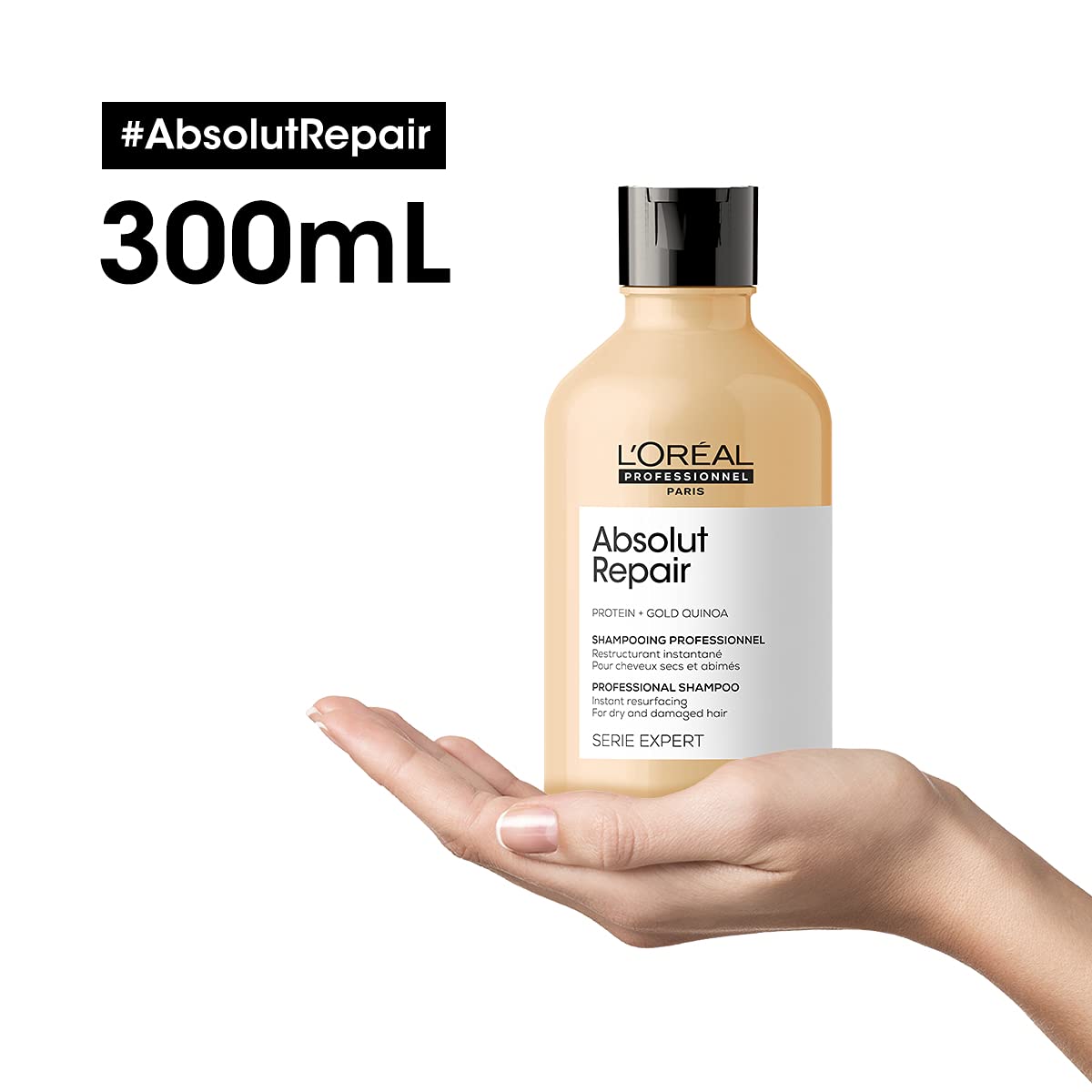 L'Oréal Professionnel Absolut Repair Shampoo for Dry & Damaged Hair - 300ml