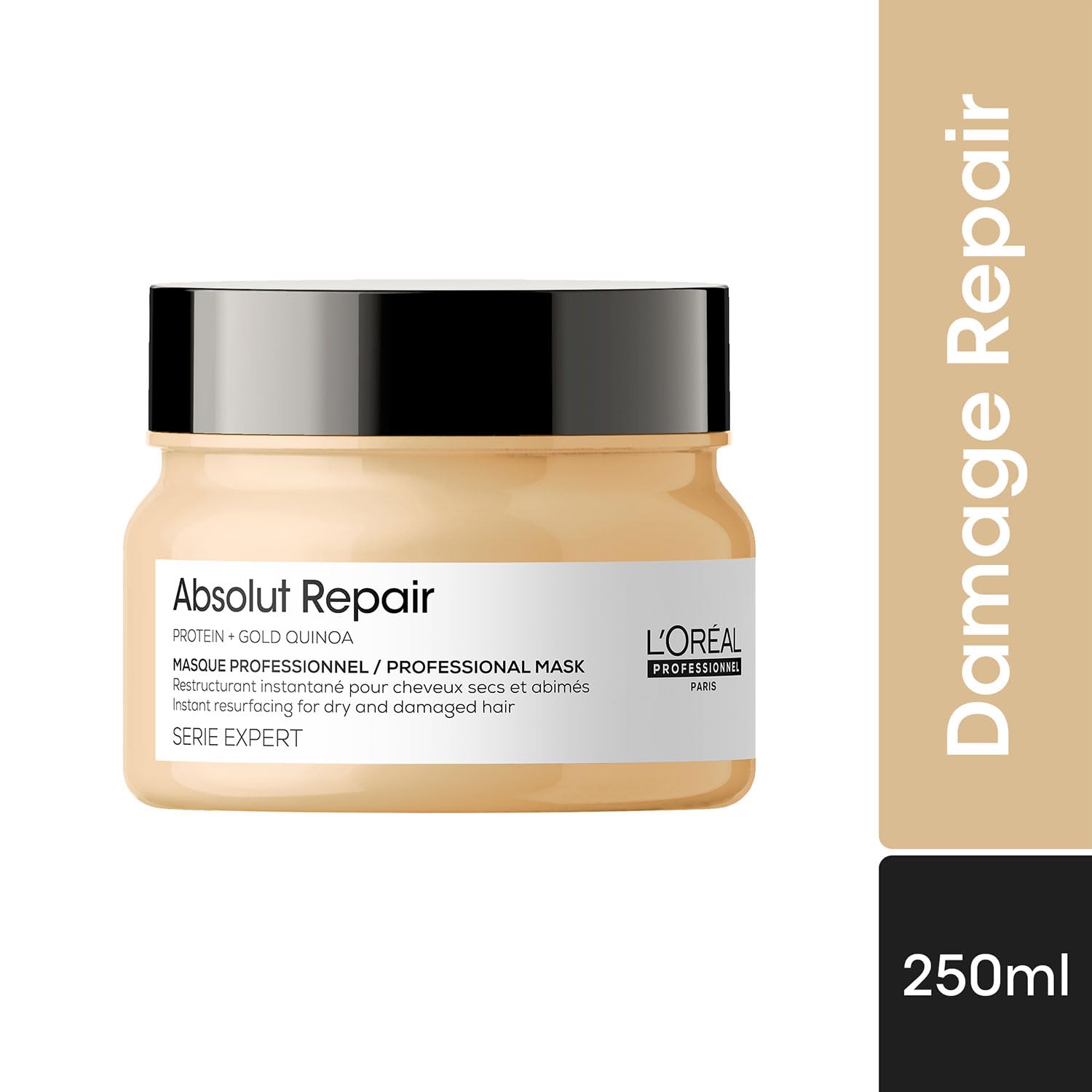 L'Oréal Professionnel Absolut Repair Mask for Dry & Damaged Hair - 250ml |