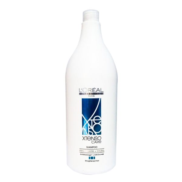 Skip to the beginning of the images gallery L'Oreal Professionnel X-Tenso Care Shampoo For Smooth, Manageable Hair 1.5L (1500ml)