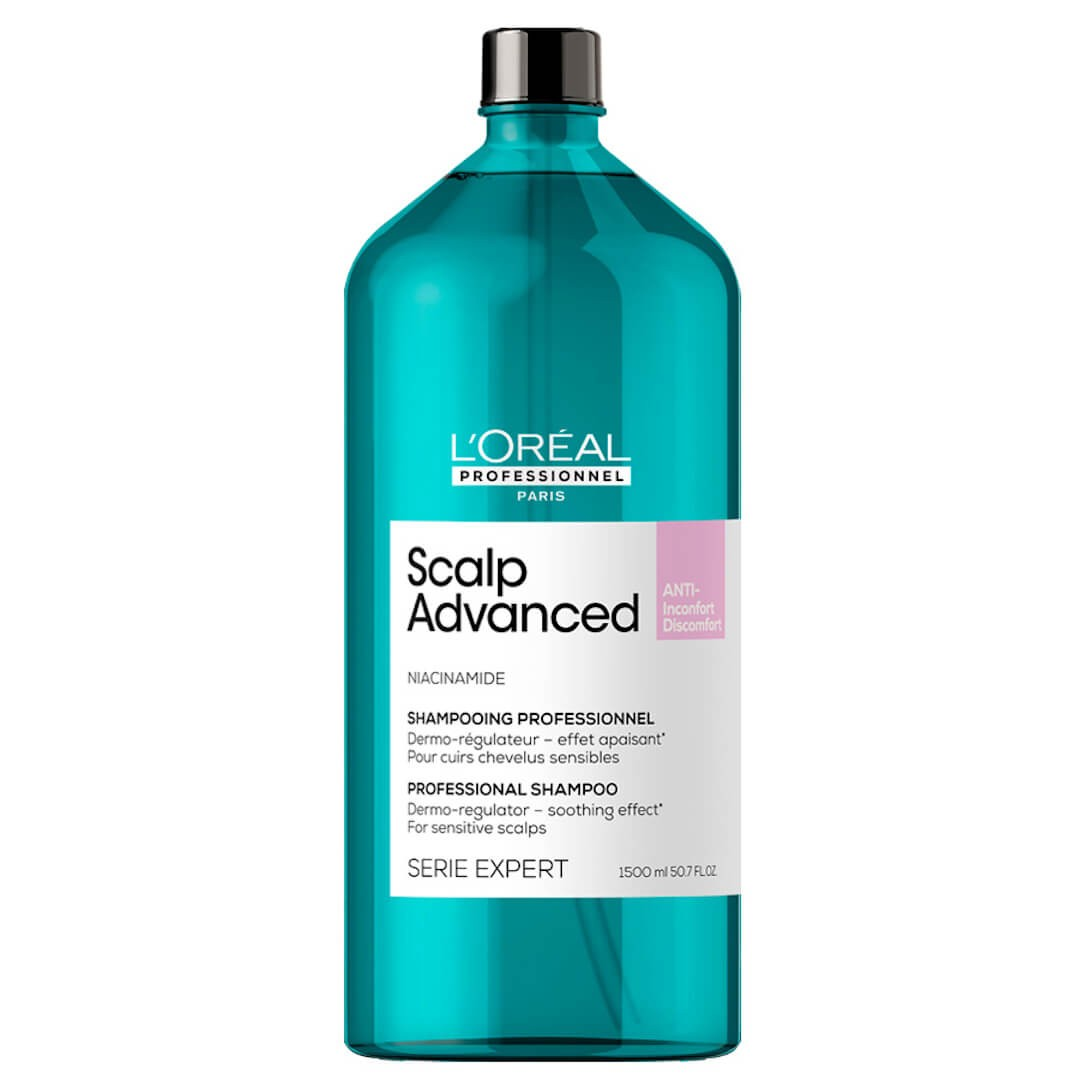 L'Oreal Professionnel Scalp Advanced Anti Discomfort Dermo Regulator Shampoo For Sensitive Scalp (1500ml)