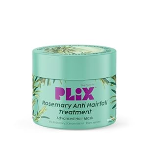 Plix Rosemary Anti-Hair Fall Treatment Advanced Hair Mask for Rough, Dry & Frizzy Hair