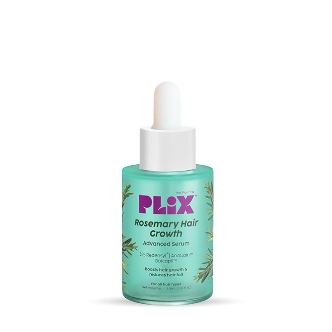 Plix Rosemary Advanced Hair Growth Serum | Reduces Hair Fall & Promotes Hair Growth