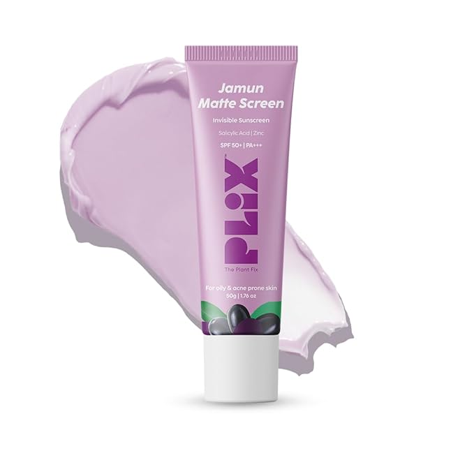 Plix Jamun Mattifying Lightweight Sunscreen With SPF50+ PA+++