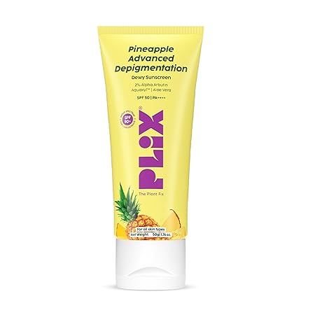 Plix Pineapple Depigmentation Advanced Dewy Sunscreen With SPF 50 PA++++