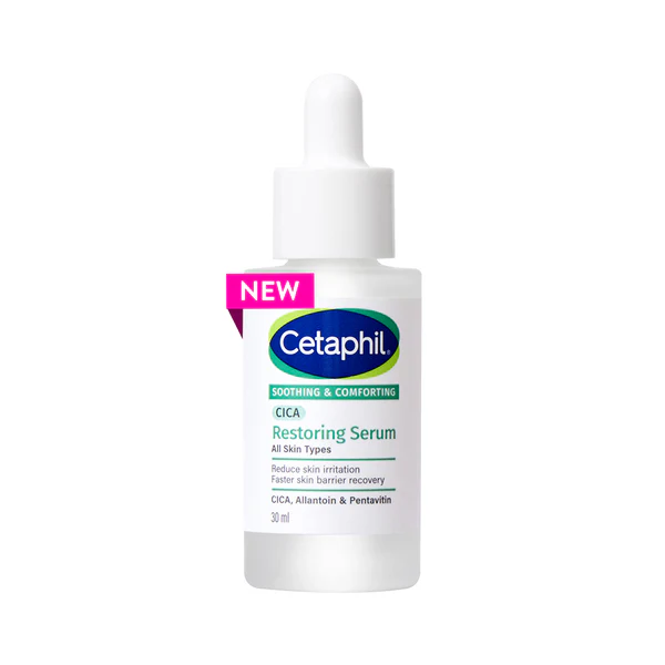 Cetaphil CICA Serum, Faster Barrier Recovery, Reduces Irritation (30ml)