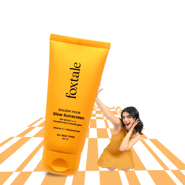 Foxtale SPF 50 Glow Sunscreen 80ml