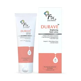 Fixderma Durave Brightening Body Lotion, 200 ml