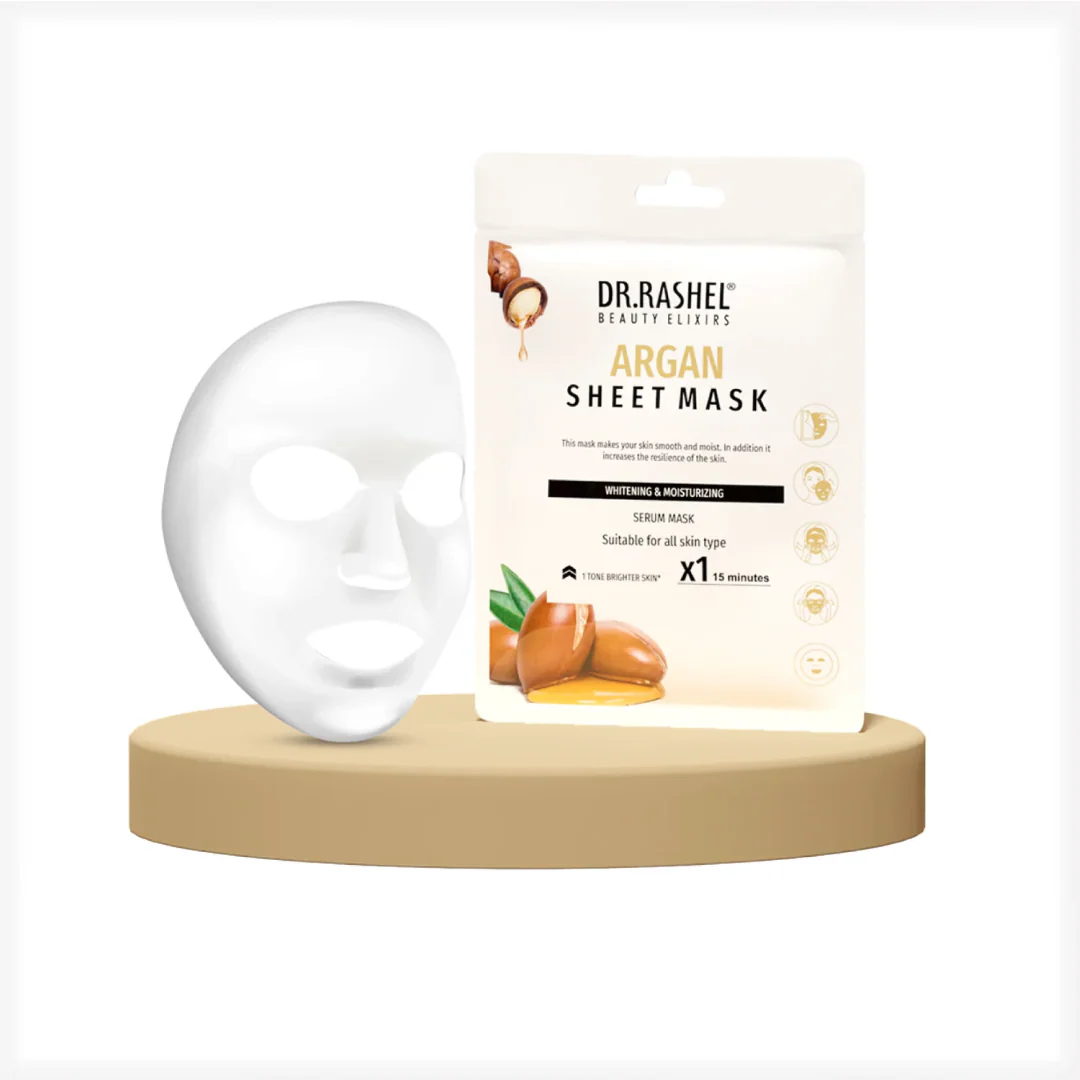 Dr. Rashel Argan Sheet Mask with Serum Pack of 2