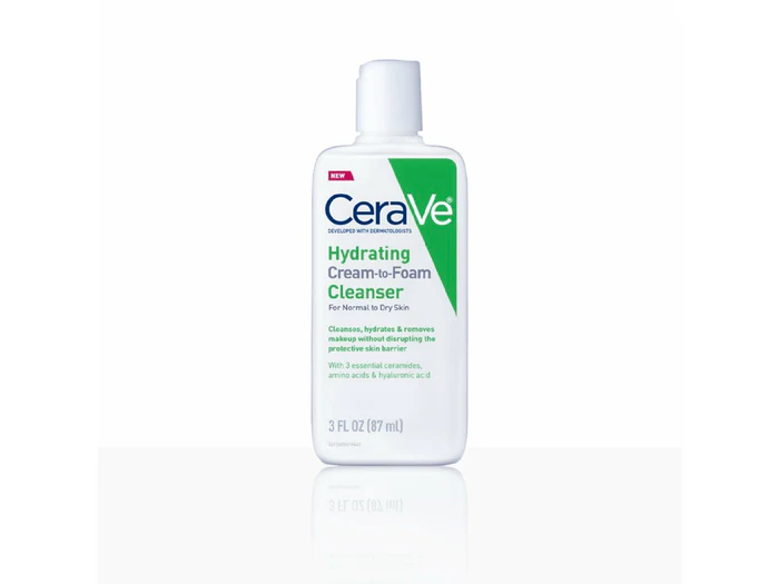 CeraVe Hydrating Cream To Foam Cleanser 87ml
