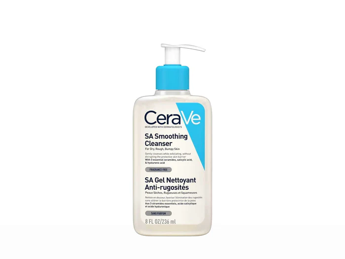 CeraVe SA Smoothing Cleanser For Dry, Rough, Bumpy Skin 236ml