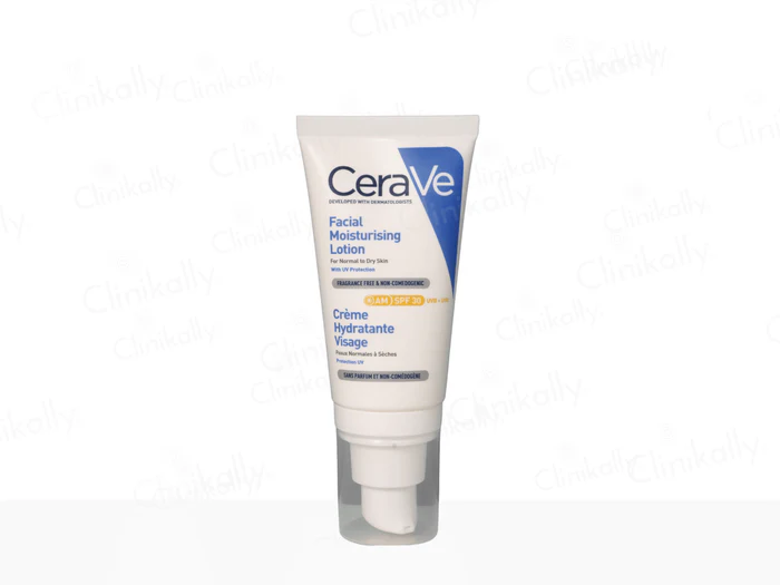 CeraVe AM Facial Moisturising Lotion For Normal to Dry Skin SPF 30 52ml