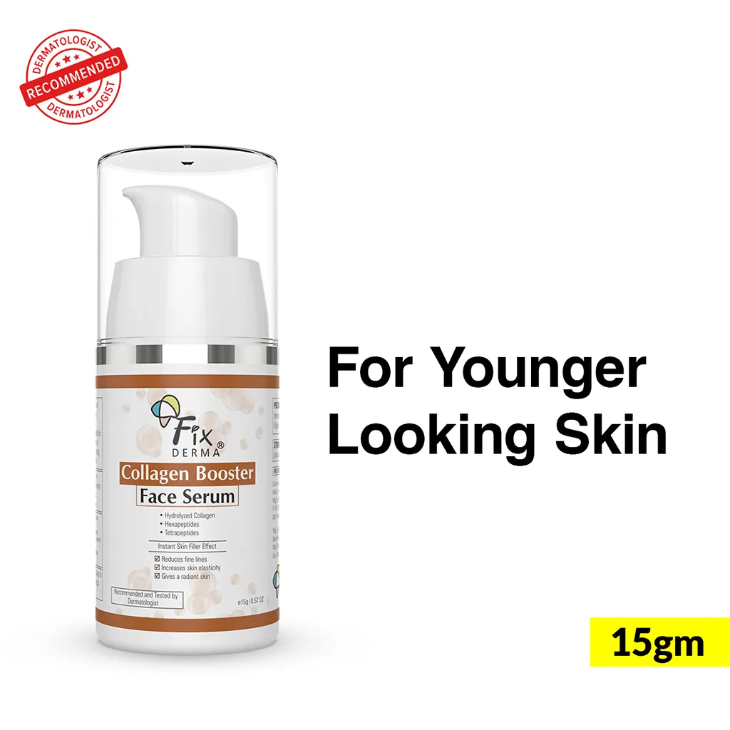 Fix Derma Collagen Booster Face Serum | Fights Early Signs Of Ageing For A Youthful Glow