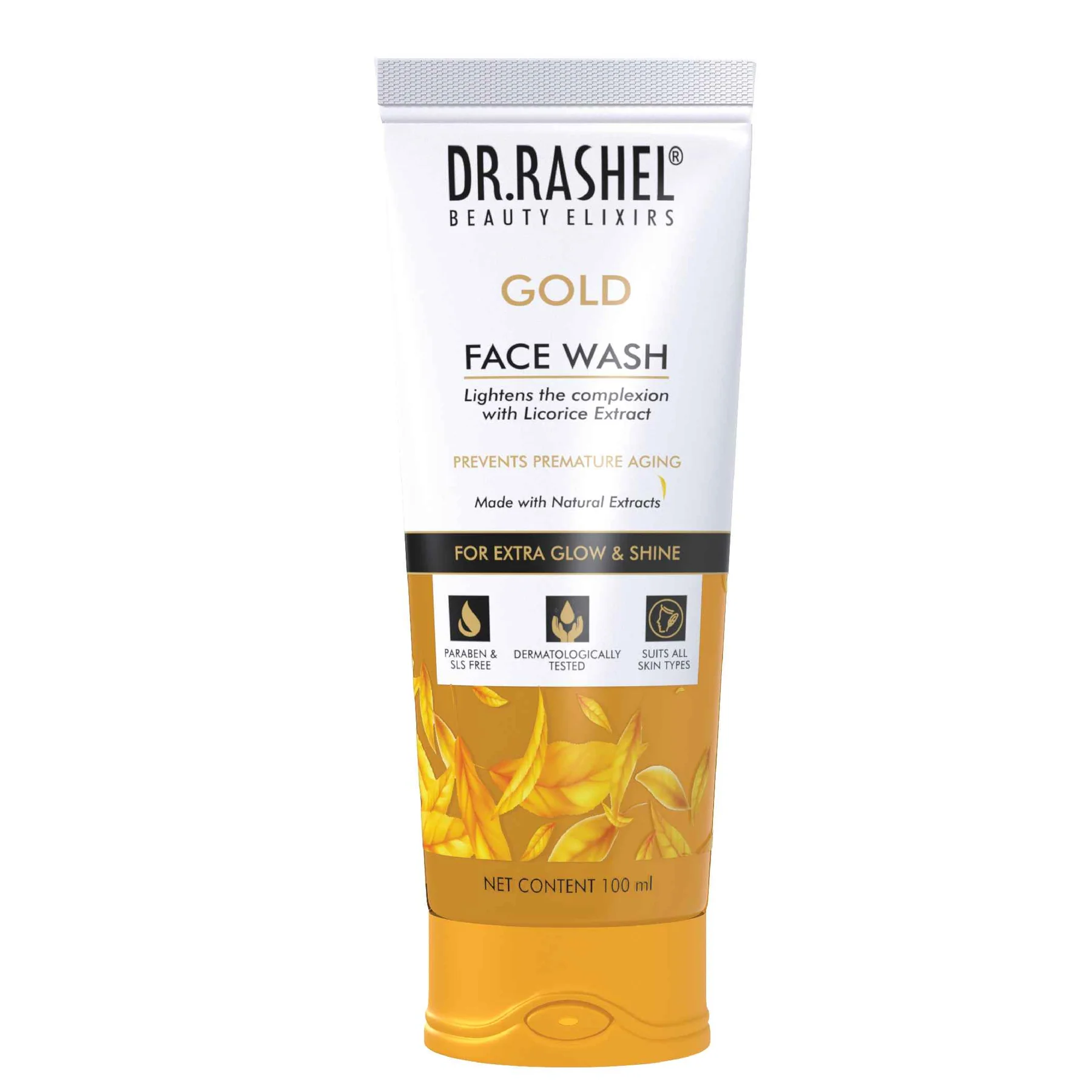 Dr.Rashel Gold Face Wash - 100 Ml