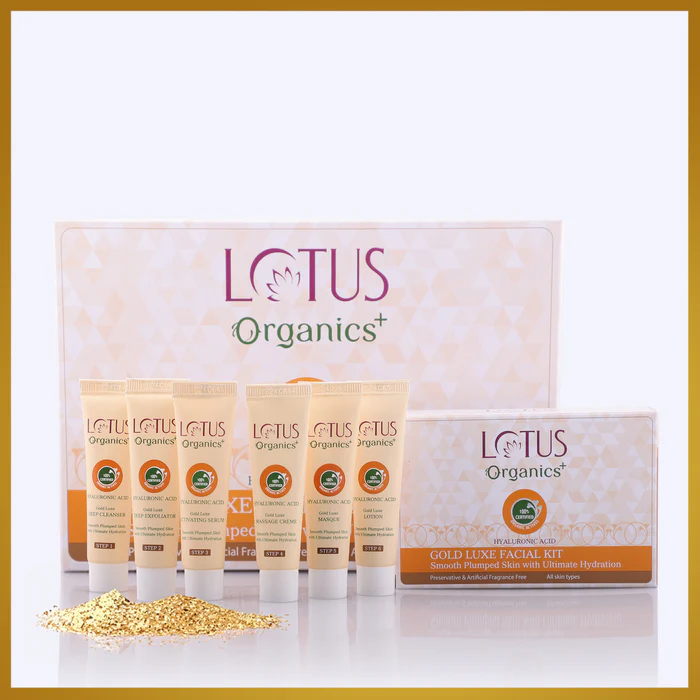 Lotus Organics Gold Luxe Facial Kit