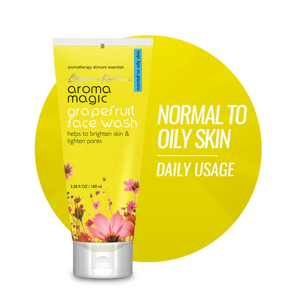 Aroma Magic Grapefruit Face Wash For Brightening & Pore tightening