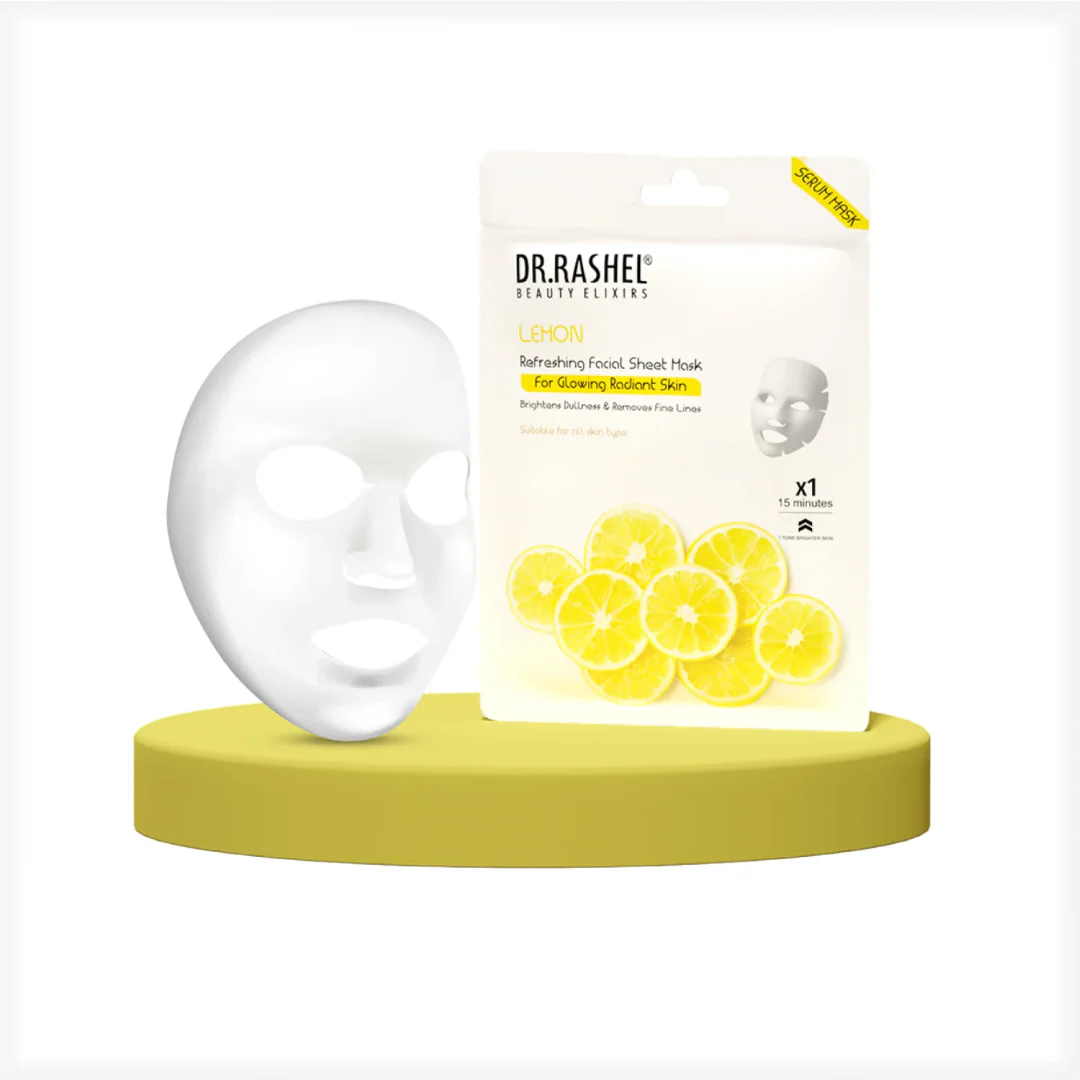 Dr. Rashel Lemon Sheet Mask with Serum Pack of 2