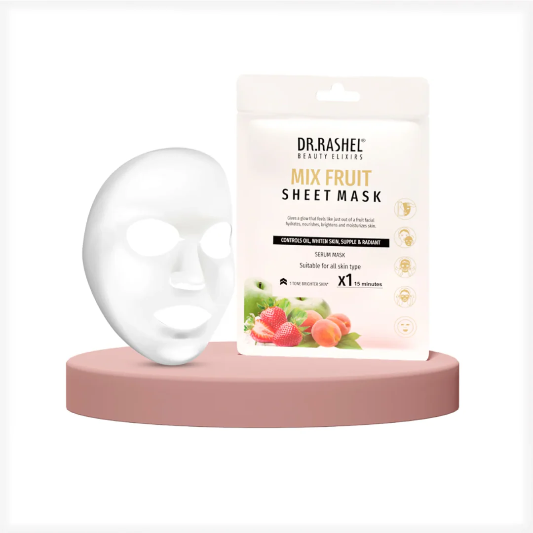 Dr. Rashel Mix fruit sheet mask with serum Pack of 2