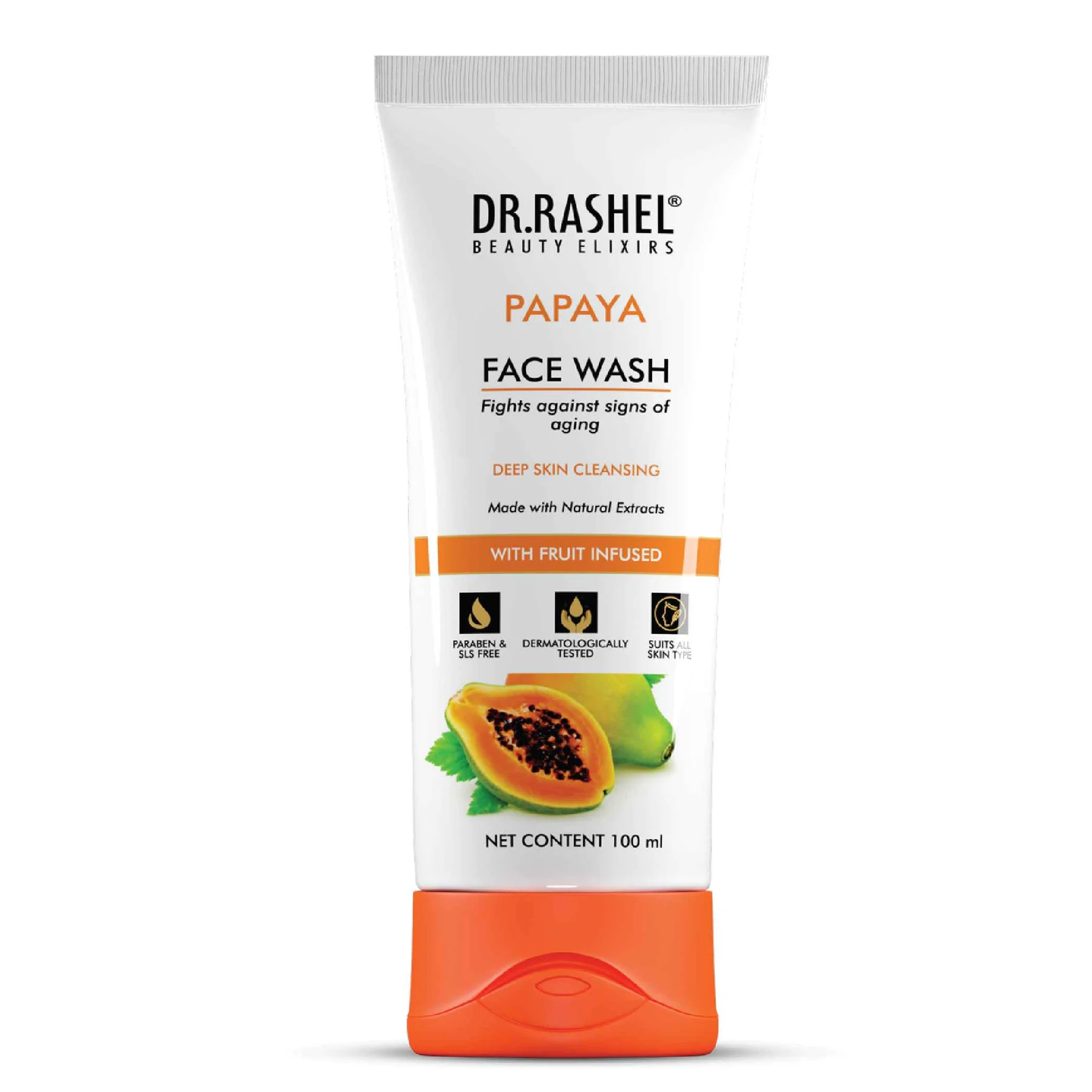 Dr. Rashel Papaya Face Wash - 100 Ml