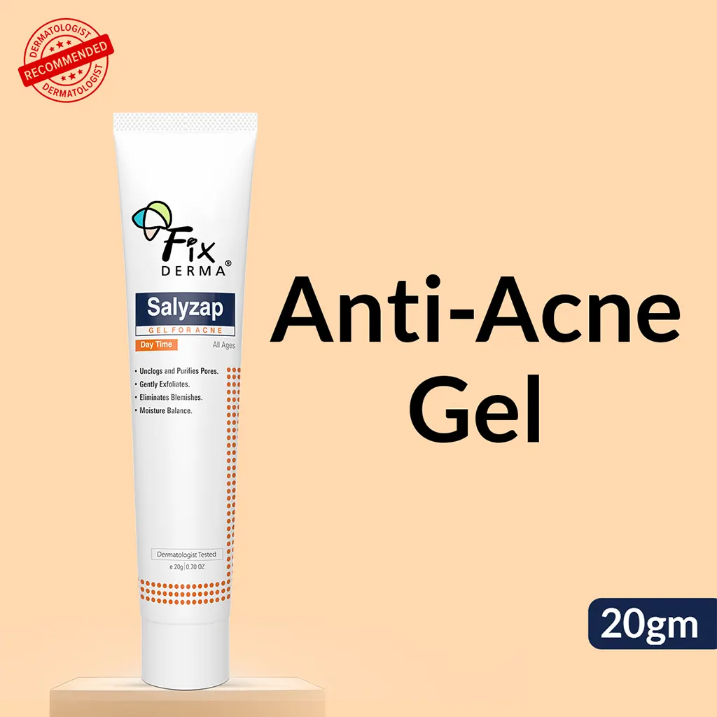 Fix Derma Salyzap Day Time Gel | A Step-Ahead Formulation For Acne-Prone Skin
