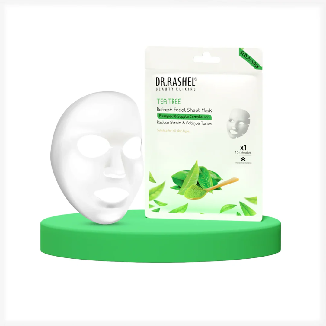 Dr. Rashel Tea Tree Sheet Mask with Serum Pack of 2