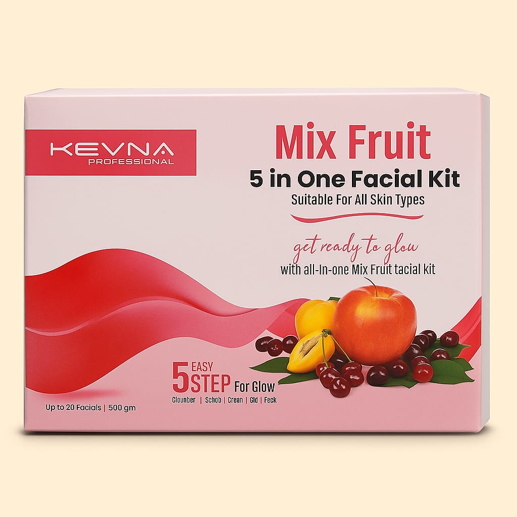 Kevna Professional Mix Fruit 5 in One Facial Kit