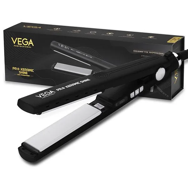 Vega Professional Pro Keramic Shine Hair Straightener - VPPHS-05