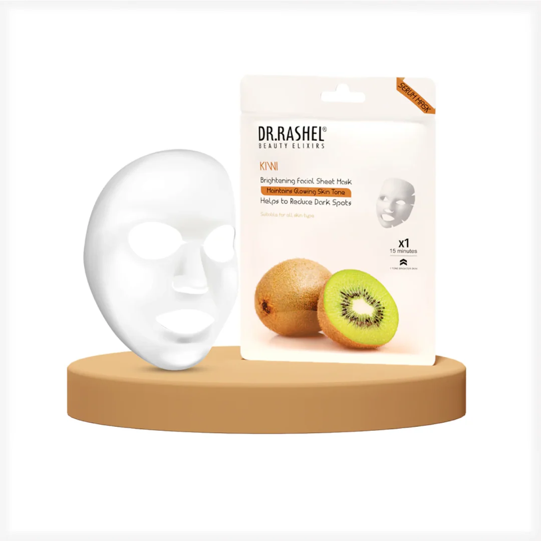 Dr. Rashel Kiwi Sheet Mask with Serum Pack of 2