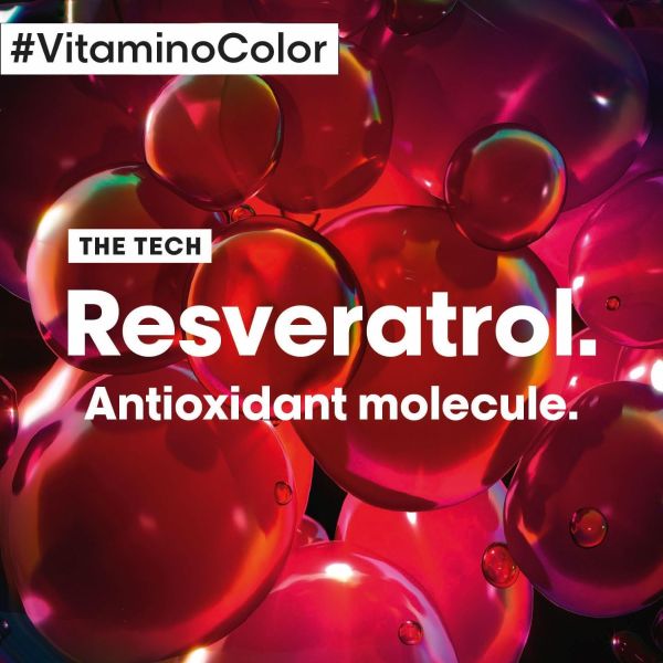 Skip to the beginning of the images gallery L'Oreal Professionnel Series Expert Resveratrol Vitamino Color Shampoo & Hair Mask (300ml + 250ml) - Image 5