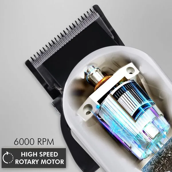 Vega Professional Pro Buzzer Cord/Cordless Hair Clipper - VPMHC-08 - Image 8