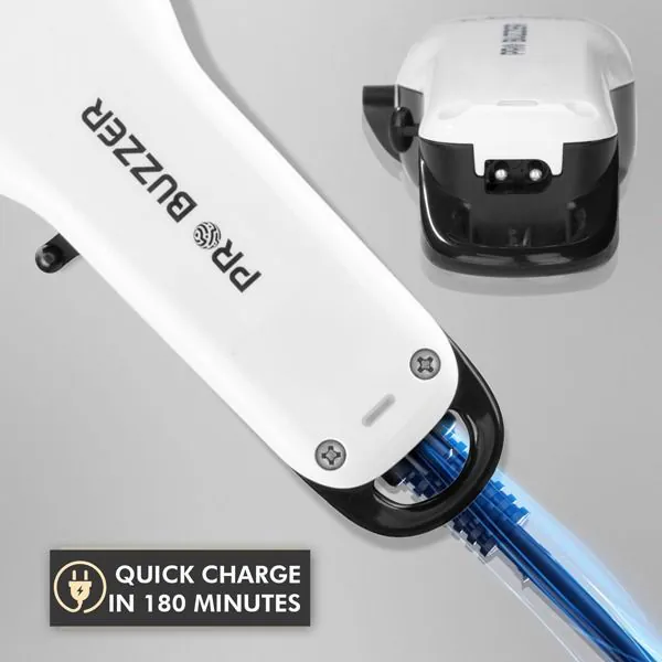Vega Professional Pro Buzzer Cord/Cordless Hair Clipper - VPMHC-08 - Image 6