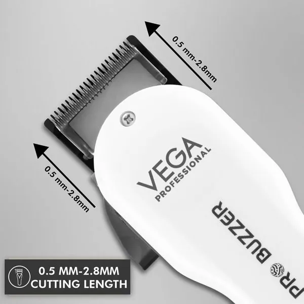 Vega Professional Pro Buzzer Cord/Cordless Hair Clipper - VPMHC-08 - Image 4