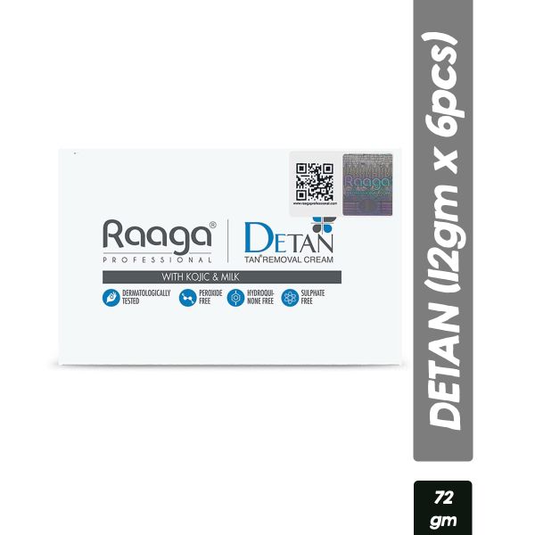 Raaga Professional De-Tan Tan Removal Cream (72gm)