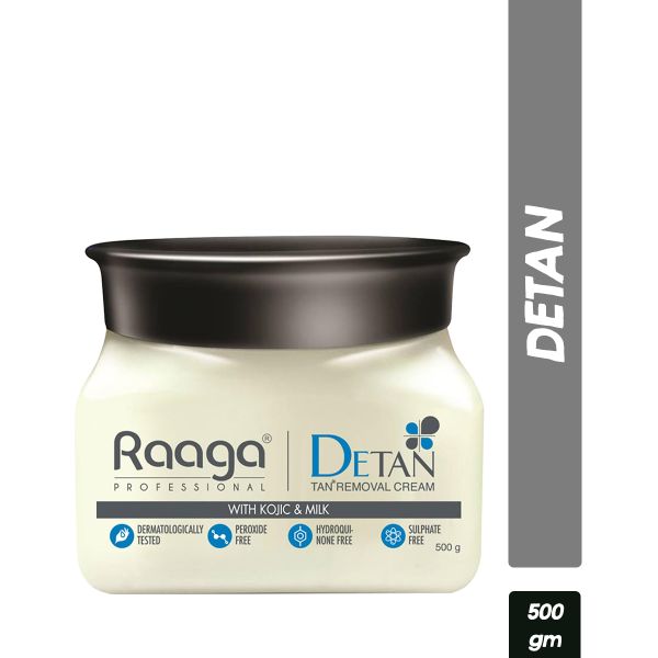Raaga Professional De Tan Removal Creme With Kojic & Milk (500gm)