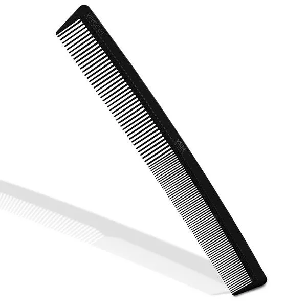 Vega Professional Carbon Classic Dressing Comb -Black Line - VPVCC-01