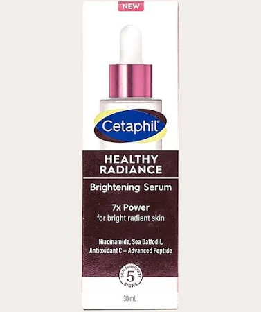 Cetaphil Brightening Healthy Radiance Perfecting Serum 7X Power With Antioxidant C & Advanced Peptide