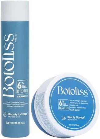 Beauty Garage Botoliss Biotin Shampoo & Biotin Mask (300ml+200ml)