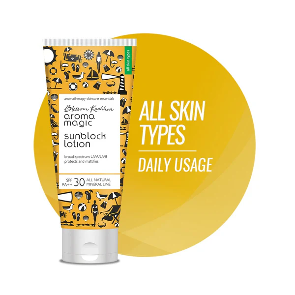 Aroma Magic SPF 30PA ++ Matte Sunblock Lotion With Broad Spectrum Protection
