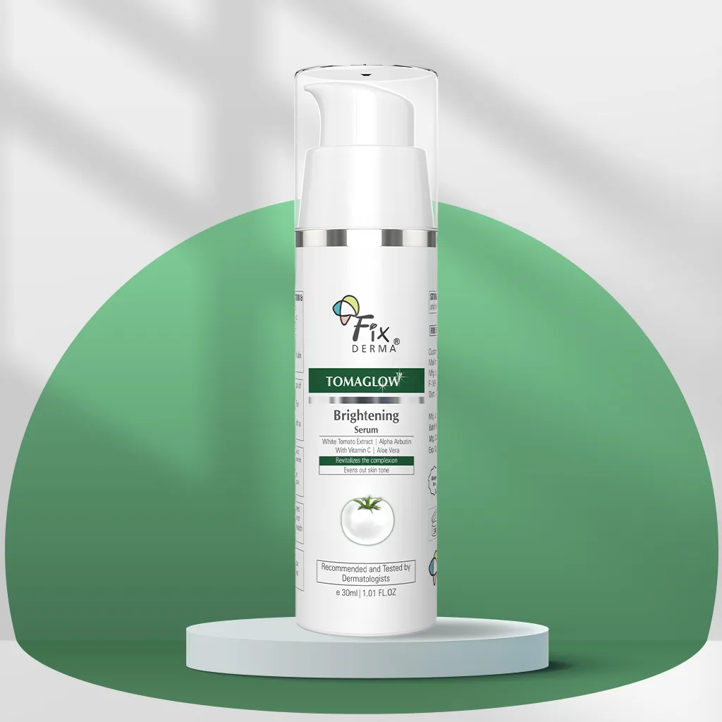 Fix Derma  Tomaglow Brightening Serum 30ml | Diminishes Pigmentation & Promotes Brighter Skin