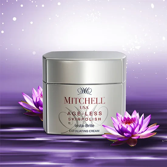 Mitchell AGE-LESS Skin Polish - Insta Brite - Best Exfoliating Cream 50gm