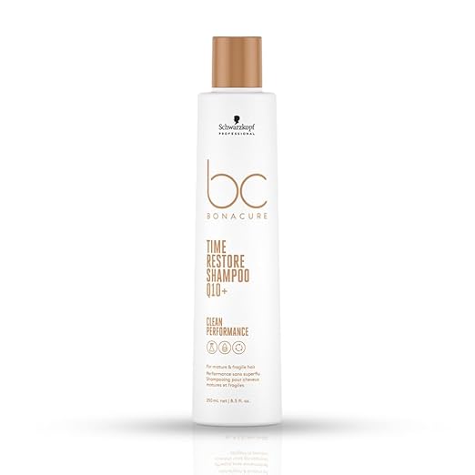 Schwarzkopf Professional Bonacure Q10 Time Restore Shampoo | For Mature Hair | 250ml