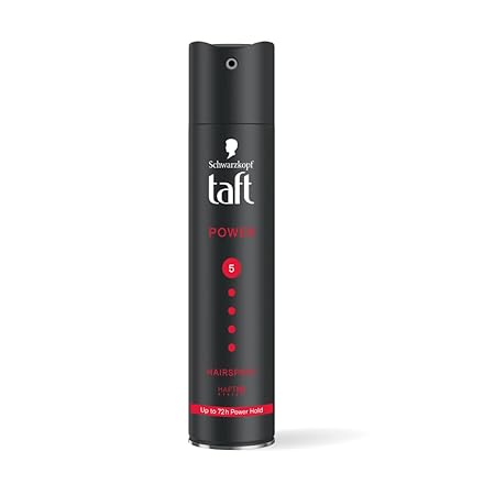 Schwarzkopf taft HAIR SPRAY BLACK 5 NO
