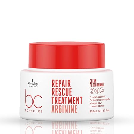 Schwarzkopf Professional Bonacure Peptide Repair Rescue Deep Conditioning Tretment Hair Mask | For Damaged Hair | 200ml